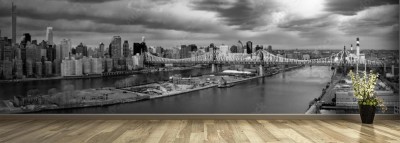 Fototapeta Architektoniczna linia horyzontu w Nowym Jorku
