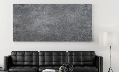 Obraz na płótnie Naturalny szary granit