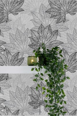 Fototapeta z designerskim wzorem liścia