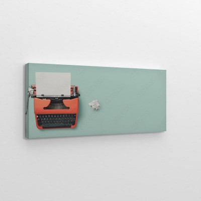 Obraz na płótnie Maszyna do pisania w stylu retro