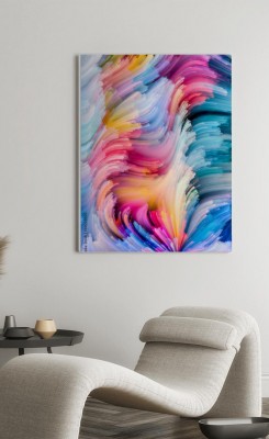 Obrazy do salonu Rozkładanie koloru