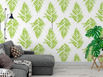 Tapeta Wzór z liści paproci