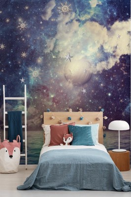 Fototapeta Morze w gwiaździstą noc