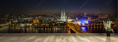 Fototapeta Panorama w Kolonii