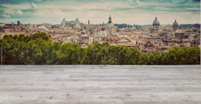 Fototapeta Panorama starożytnego miasta Rzym