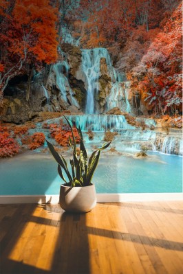 Fototapeta Wodospad lasu deszczowego