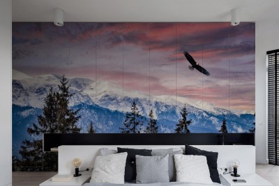 Naklejka na szafę Tatrzańska Panorama