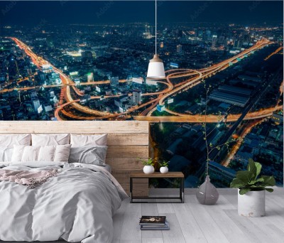 Fototapeta Bangkok w nocy