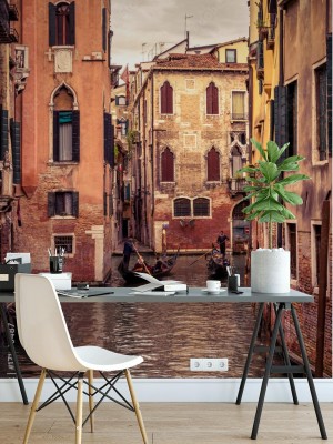 Fototapeta Pływające gondole