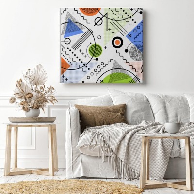 Obraz na płótnie tło inspirowane latami 80