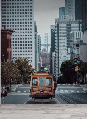 Fototapeta Kolejka linowa San Francisco