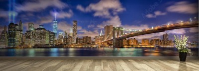 Fototapeta Panorama Manhattanu
