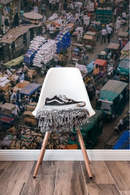 Fototapeta Przytłaczający rynek