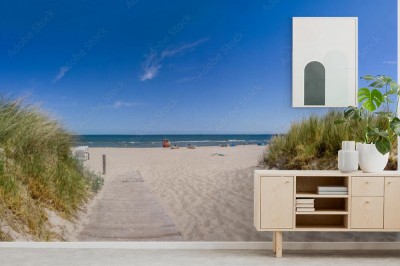 Fototapeta Droga na plażę