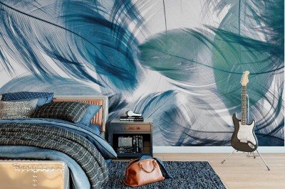 Fototapeta Tło z piór