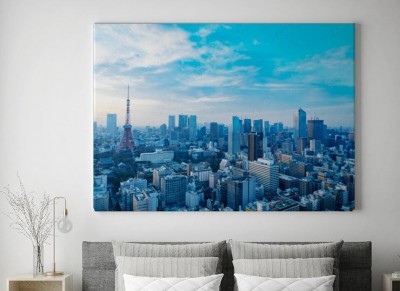 Obraz na płótnie Krajobraz miejski Tokio
