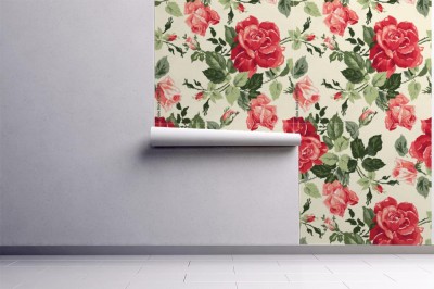 Fototapeta fantazyjna róża do przedpokoju