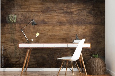 Fototapeta Brązowa struktura drewna