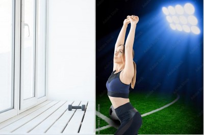 Fototapeta z motywem piłkarskim