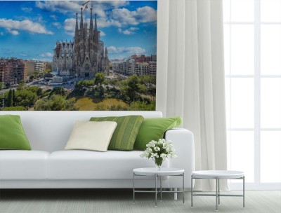 Fototapeta Bazylika Sagrada Familia w Barcelonie