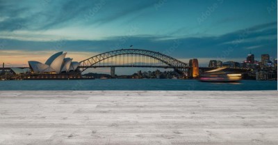 Fototapeta Panorama Sydney o świcie