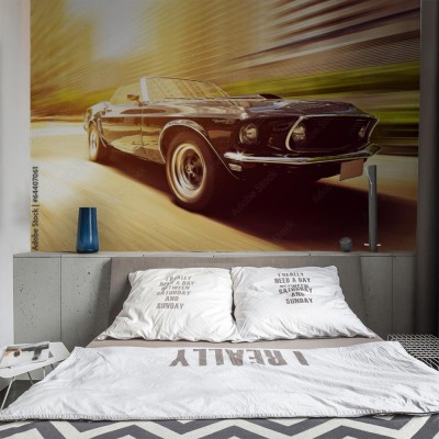 Fototapeta Klasyczny kabriolet