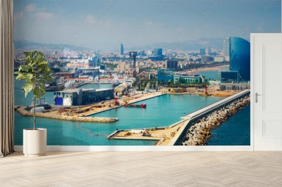 port-vell-i-dzielnica-la-barceloneta-w-barcelonie