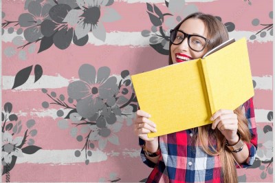 Tapeta Kwiaty w przestrzeni