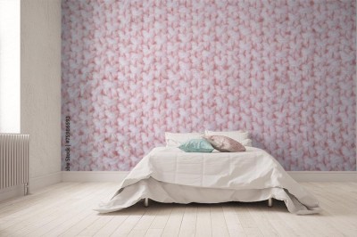 Fototapeta Dzianinowy różowy wzór