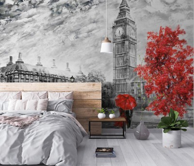 Fototapeta Czerwone punkty Londynu