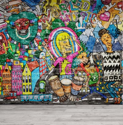 Fototapeta Graffiti rules