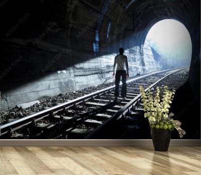 Fototapeta Wyjście z tunelu