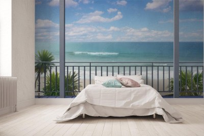 Fototapeta Balkon na plaży