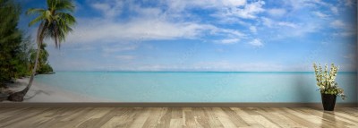 Fototapeta Palm Beach - najsłynniejsza plaża