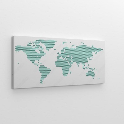 mapa-swiata-z-zielonych-kropek