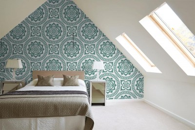 Fototapeta do sypialni w ornamenty