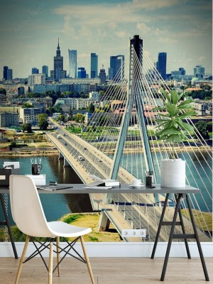 Fototapeta Most w Warszawie