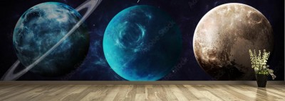 Fototapeta Najpiękniejsze planety układu słonecznego