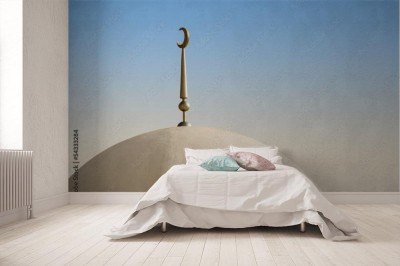 Fototapeta Półksiężyc na meczecie