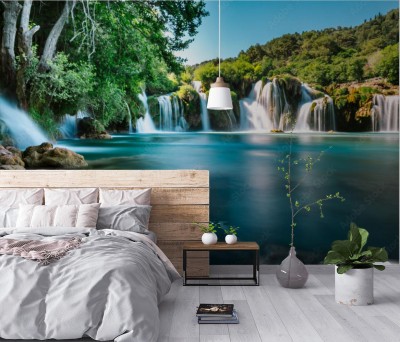 Fototapeta Wodospad Krka w Chorwacji