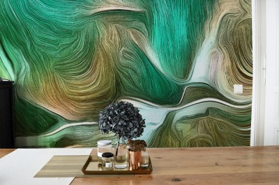 Fototapeta W zielonym świetle