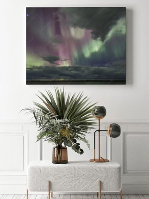 Obraz na płótnie Zorza polarna