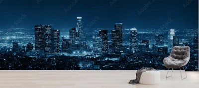Fototapeta Los Angeles nocą