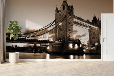 Fototapeta Most Londyński wieczorową porą