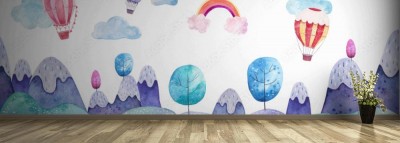 Fototapeta Pastelowa kraina