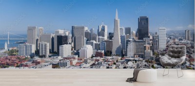 Fototapeta Panorama miasta San Francisco