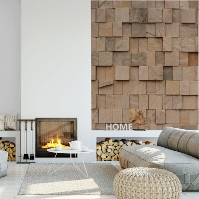 Fototapeta Tło - kamienny mur