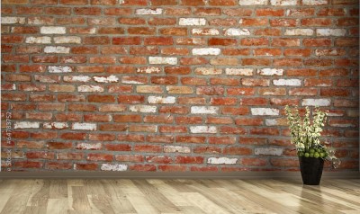 Fototapeta Tekstura - ściana z cegieł