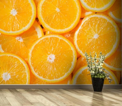Fototapeta Plasterki Pomarańczowy