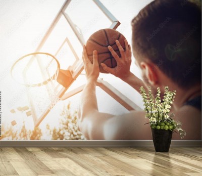 Fototapeta Rzut do kosza